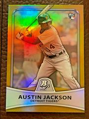 Austin Jackson #79 Baseball Cards 2010 Bowman Platinum Prices