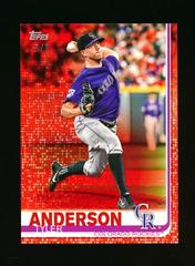 Tyler Anderson [Red] #2 Baseball Cards 2019 Topps Mini Prices