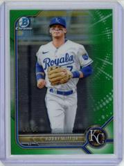 Bobby Witt Jr. [Green Refractor] #BCP-146 Baseball Cards 2022 Bowman Chrome Prospects Prices