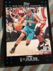 Chris Paul #40 Basketball Cards 2007 Topps Prices