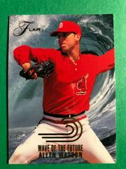 Allen Watson #17 Baseball Cards 1993 Flair Wave of the Future Prices