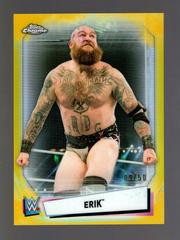 Erik [Gold Refractor] #20 Wrestling Cards 2021 Topps Chrome WWE Prices