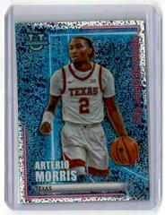 Arterio Morris [Speckle] #NN-1 Basketball Cards 2022 Bowman University Best Neon Neophytes Prices