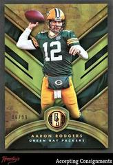 Aaron Rodgers #62 Football Cards 2019 Panini Gold Standard Prices