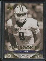 Nick Foles [Sepia] #125 Football Cards 2012 Upper Deck Prices