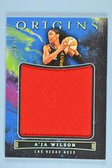 A'ja Wilson [Blue] #JJ-AJW Basketball Cards 2023 Panini Origins WNBA Jumbo Jerseys Prices