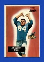 Jim Salsbury Football Cards 1955 Bowman Prices