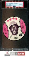 Vida Blue [Blank Back] Baseball Cards 1976 MSA Customized Sports Discs Prices