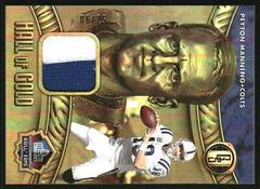 Peyton Manning [Prime] Football Cards 2022 Panini Gold Standard Hall of Threads Prices