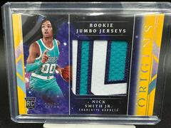 Nick Smith Jr. [Gold] #1 Basketball Cards 2023 Panini Origins Rookie Jumbo Jersey Prices