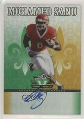 Mohamed Sanu [Autograph] #MS1 Football Cards 2012 Leaf Valiant Prices