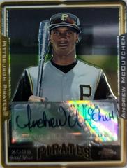 Andrew McCutchen [Autograph] #UH234 Baseball Cards 2005 Topps Chrome Updates & Highlights Prices
