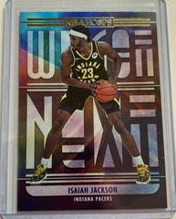 Isaiah Jackson [Holo] Basketball Cards 2021 Panini Hoops We Got Next Prices