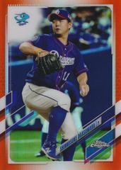 Shinnosuke Ogasawara [Orange] #101 Baseball Cards 2021 Topps Chrome NPB Nippon Professional Prices