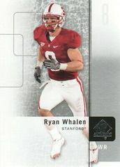 Ryan Whalen #28 Football Cards 2011 SP Authentic Prices