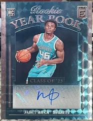 James Nnaji #39 Basketball Cards 2023 Donruss Elite Rookie Yearbook Autograph Prices
