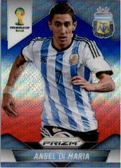 Angel Di Maria [Blue & Red Wave Prizm] Soccer Cards 2014 Panini Prizm World Cup Prices