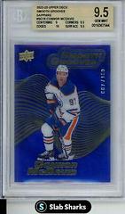 Connor McDavid [Sapphire] #SG16 Hockey Cards 2022 Upper Deck Smooth Grooves Prices
