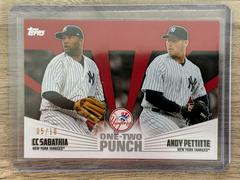Andy Pettitte, CC Sabathia [Red] #12P-4 Baseball Cards 2023 Topps One Two Punch Prices