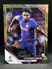 Alejandro Balde [Gold Starball] #164 Soccer Cards 2021 Topps UEFA Champions League Prices