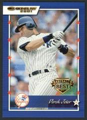 Derek Jeter [Baseball's Best Bronze] #5 Baseball Cards 2001 Donruss Prices