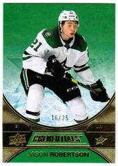 Jason Robertson [Green] #14 Hockey Cards 2021 Upper Deck Credentials Prices