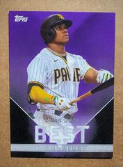 Juan Soto [Purple] #5 Baseball Cards 2022 Topps X Wander Franco Prices