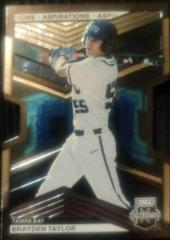 Brayden Taylor [Aspirations Die-Cut] #43 Baseball Cards 2023 Panini Elite Extra Edition Prices