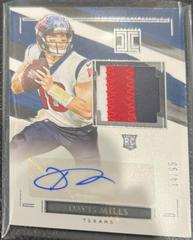 Davis Mills [Helmet, Patch Autograph Football] #123 Football Cards 2021 Panini Impeccable Prices