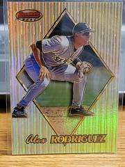 Alex Rodriguez [Atomic Refractor] #50 Baseball Cards 1999 Bowman's Best Prices