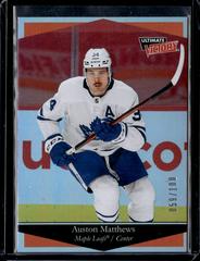 Auston Matthews [Silver] Hockey Cards 2020 Upper Deck Ultimate Victory Prices