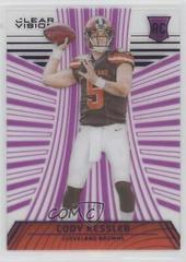 Cody Kessler [Purple] Football Cards 2016 Panini Clear Vision Prices