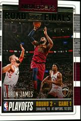 LeBron James Basketball Cards 2018 Panini Hoops Road to the Finals Prices