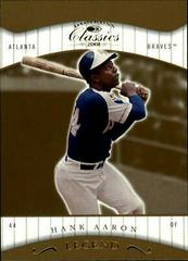 Hank Aaron #151 Baseball Cards 2001 Donruss Classics Prices