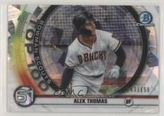 Alek Thomas [Atomic Refractor] #BTP61 Baseball Cards 2020 Bowman Chrome Scouts' Top 100 Prices