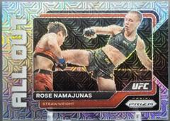 Rose Namajunas [Mojo] #13 Ufc Cards 2023 Panini Prizm UFC All Out Prices