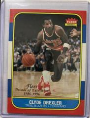 Clyde Drexler Basketball Cards 1996 Fleer Decade of Excellence Prices