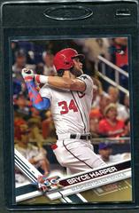 Bryce Harper [Batting Gold] #US141 Baseball Cards 2017 Topps Update Prices