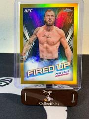 Paul Craig [Gold Refractor] #FDP-18 Ufc Cards 2024 Topps Chrome UFC Fired Up Prices