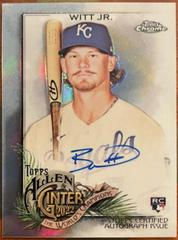 Bobby Witt Jr. Baseball Cards 2022 Topps Allen & Ginter Chrome Autographs Prices