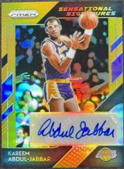 Kareem Abdul Jabbar [Gold Prizm] Basketball Cards 2018 Panini Prizm Sensational Signatures Prices