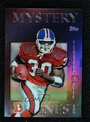 Terrell Davis [Silver Refractor] #M3 Football Cards 1997 Topps Mystery Finest Prices