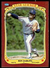 Ron Darling #28 Baseball Cards 1986 Fleer Star Stickers Prices