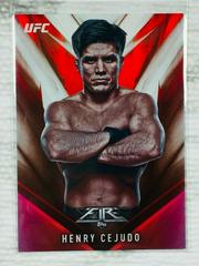 Henry Cejudo [Red] Ufc Cards 2017 Topps UFC Fire Prices