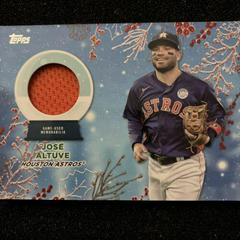 Jose Altuve [Red] Baseball Cards 2023 Topps Holiday Relics Prices