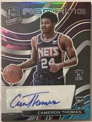 Cameron Thomas #AA-CTH Basketball Cards 2021 Panini Spectra Aspiring Autographs Prices