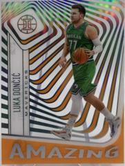 Luka Doncic [Orange] #3 Basketball Cards 2020 Panini Illusions Amazing Prices