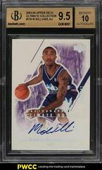 Maurice Williams Autograph #159 Basketball Cards 2003 Ultimate Collection Prices