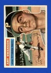 Art Swanson #204 Baseball Cards 1956 Topps Prices