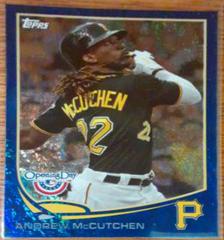 Andrew McCutchen [Blue] #102 Baseball Cards 2013 Topps Opening Day Prices